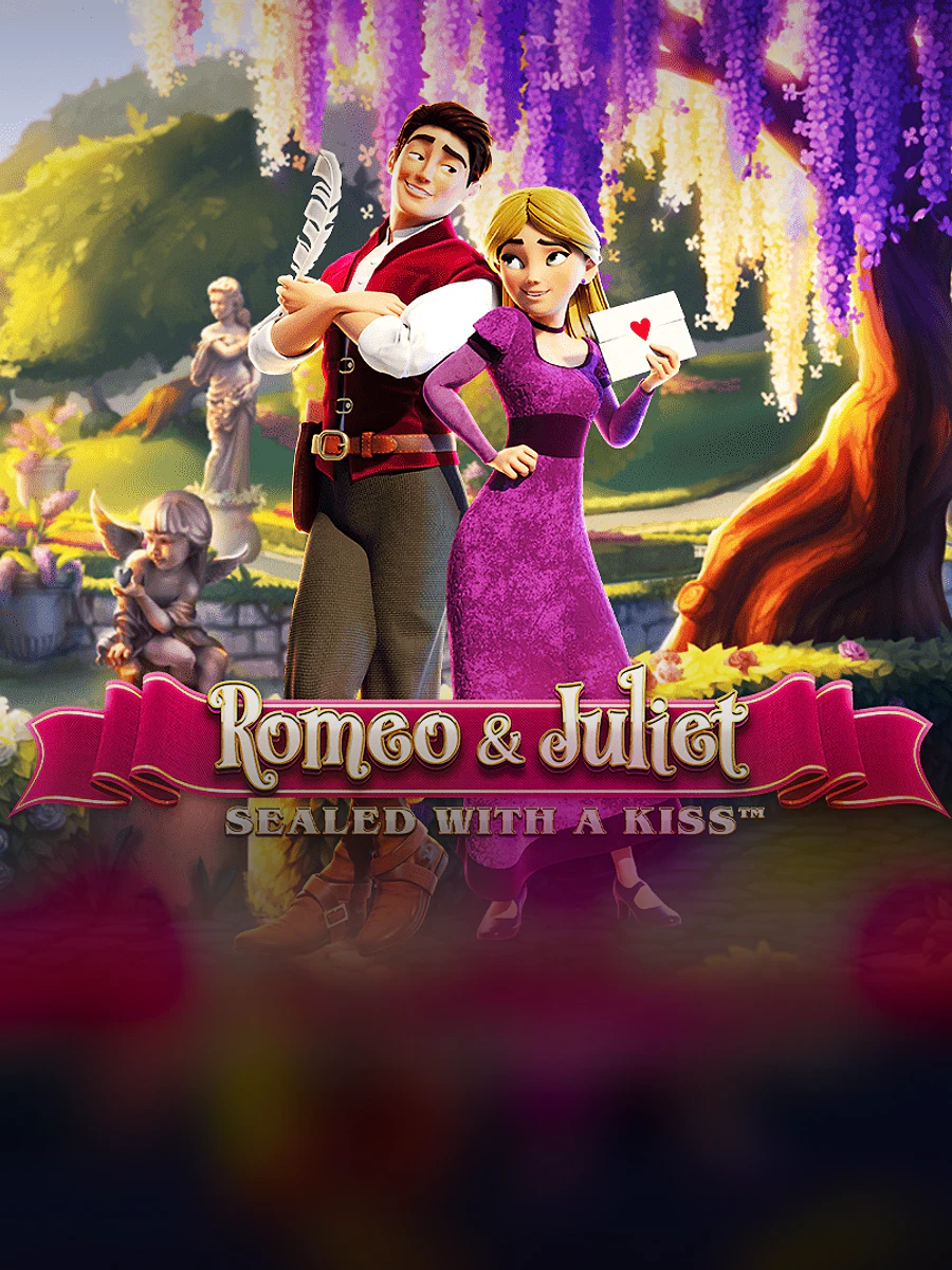 Romeo & Juliet – Sealed with a Kiss™ slot artwork