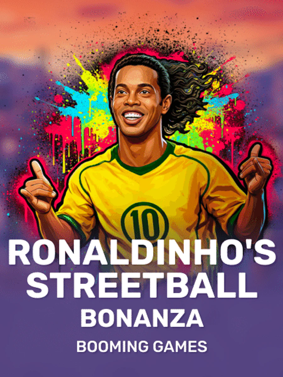 Ronaldinho's Streetball Bonanza slot artwork