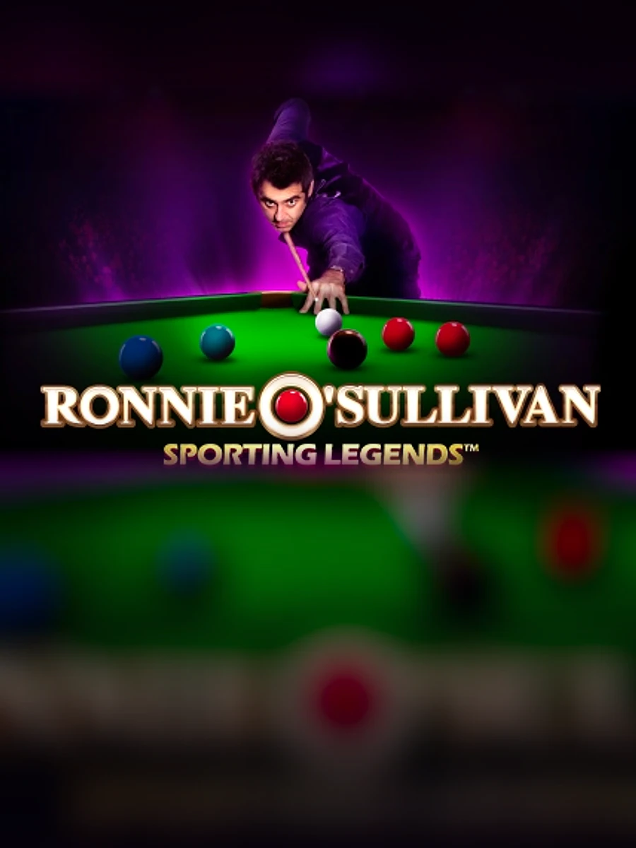 Ronnie O'Sullivan: Sporting Legends slot artwork