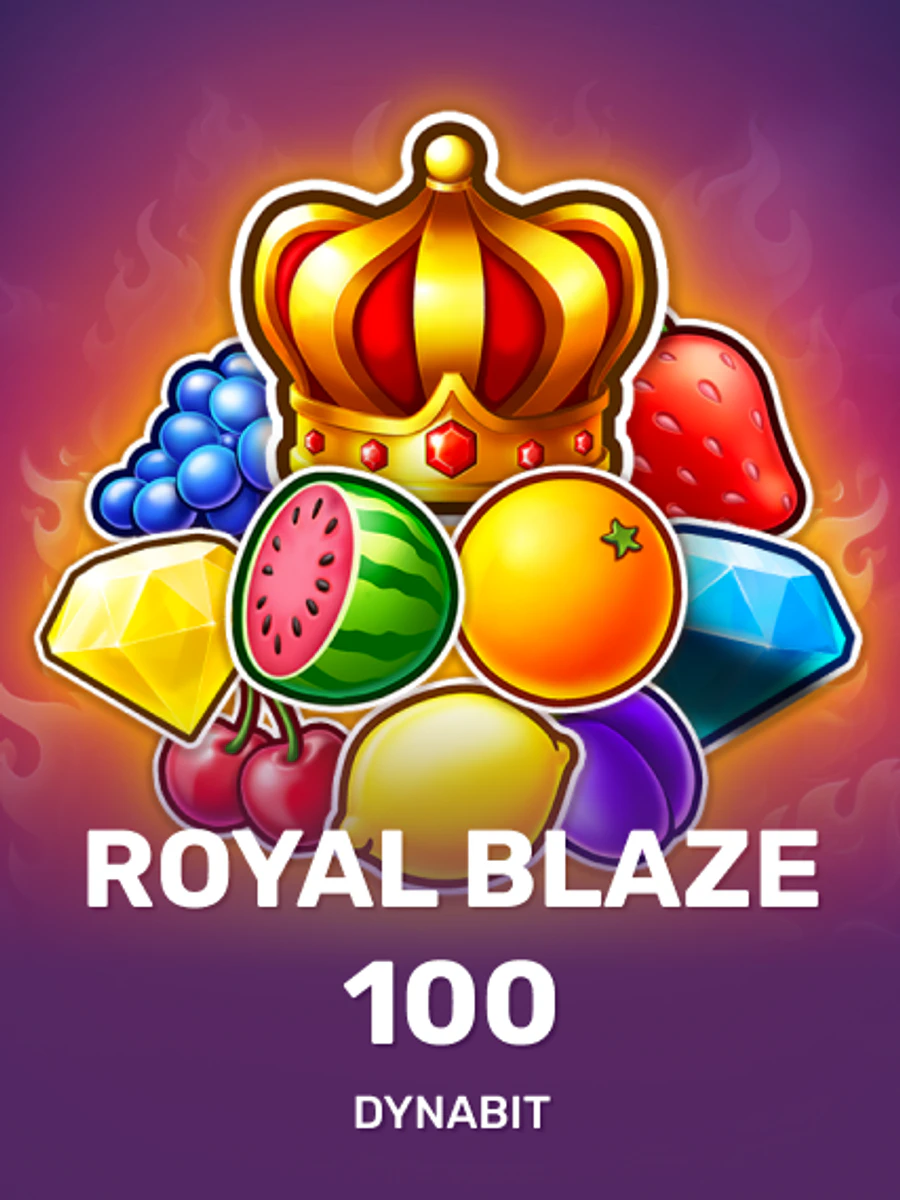 Royal Blaze 100 slot artwork