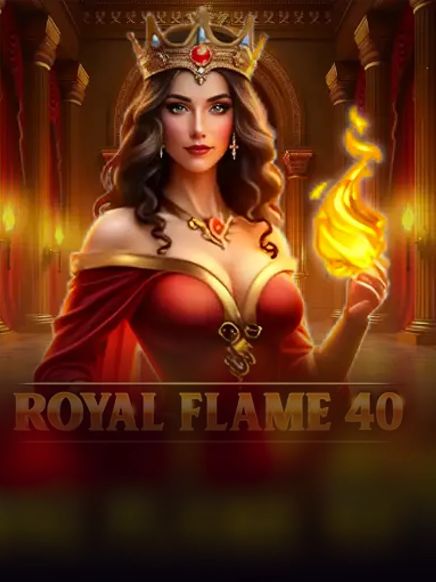 Royal Flame 40 slot artwork