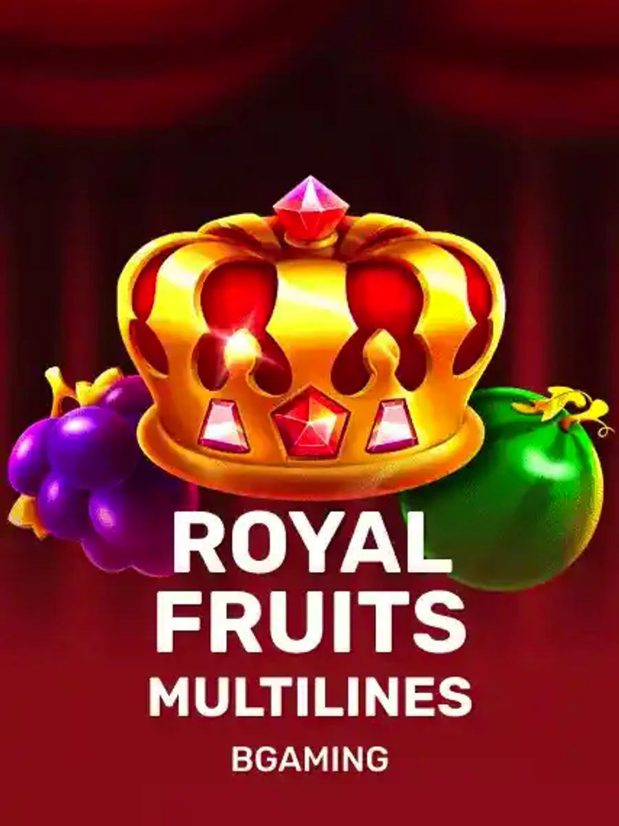 Royal Fruits Multilines slot artwork