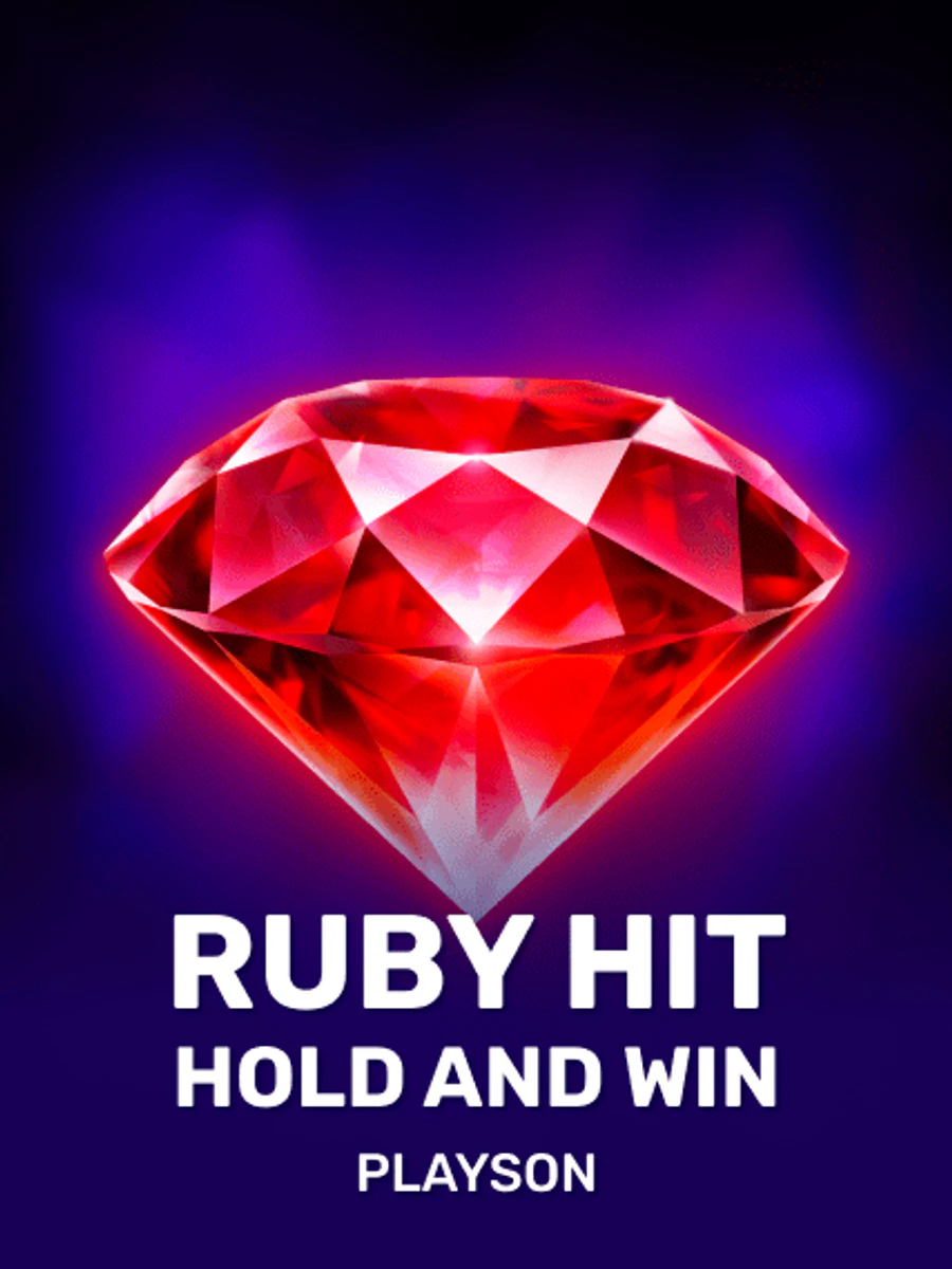 Ruby Hit: Hold And Win slot artwork