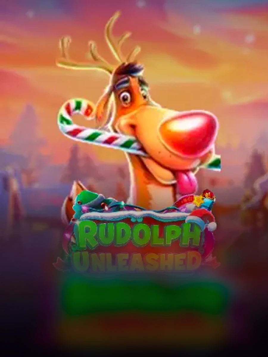 Rudolph Unleashed slot artwork