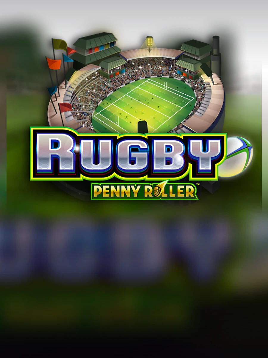 Rugby Penny Roller slot artwork