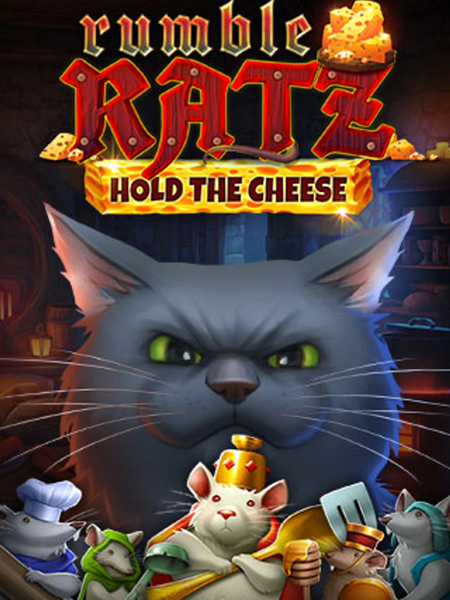 Rumble Ratz Hold the Cheese slot artwork