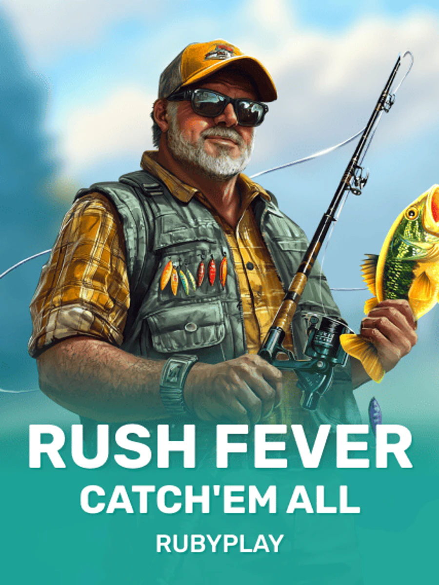 Rush Fever Catch'em All slot artwork