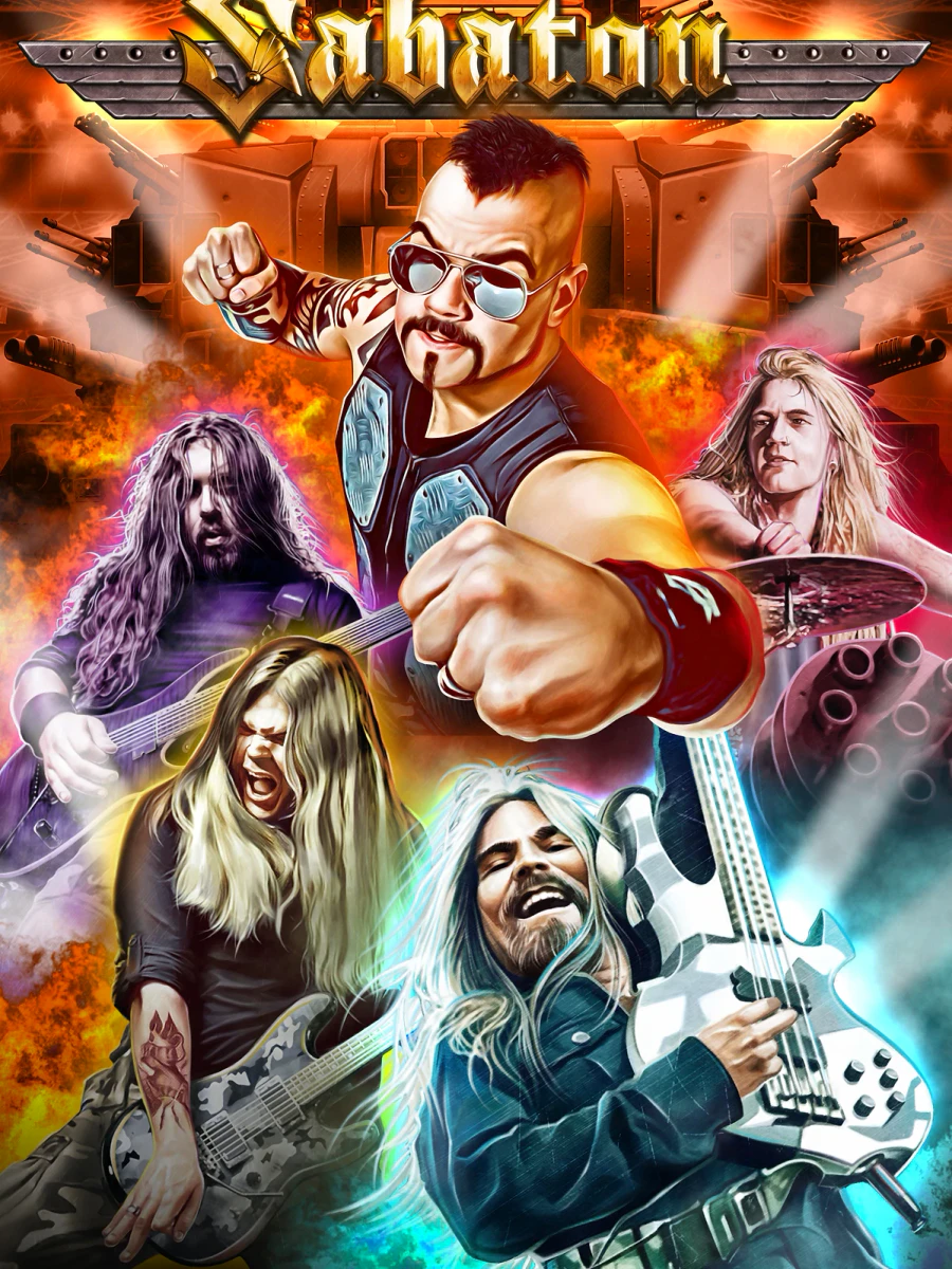 Sabaton slot artwork