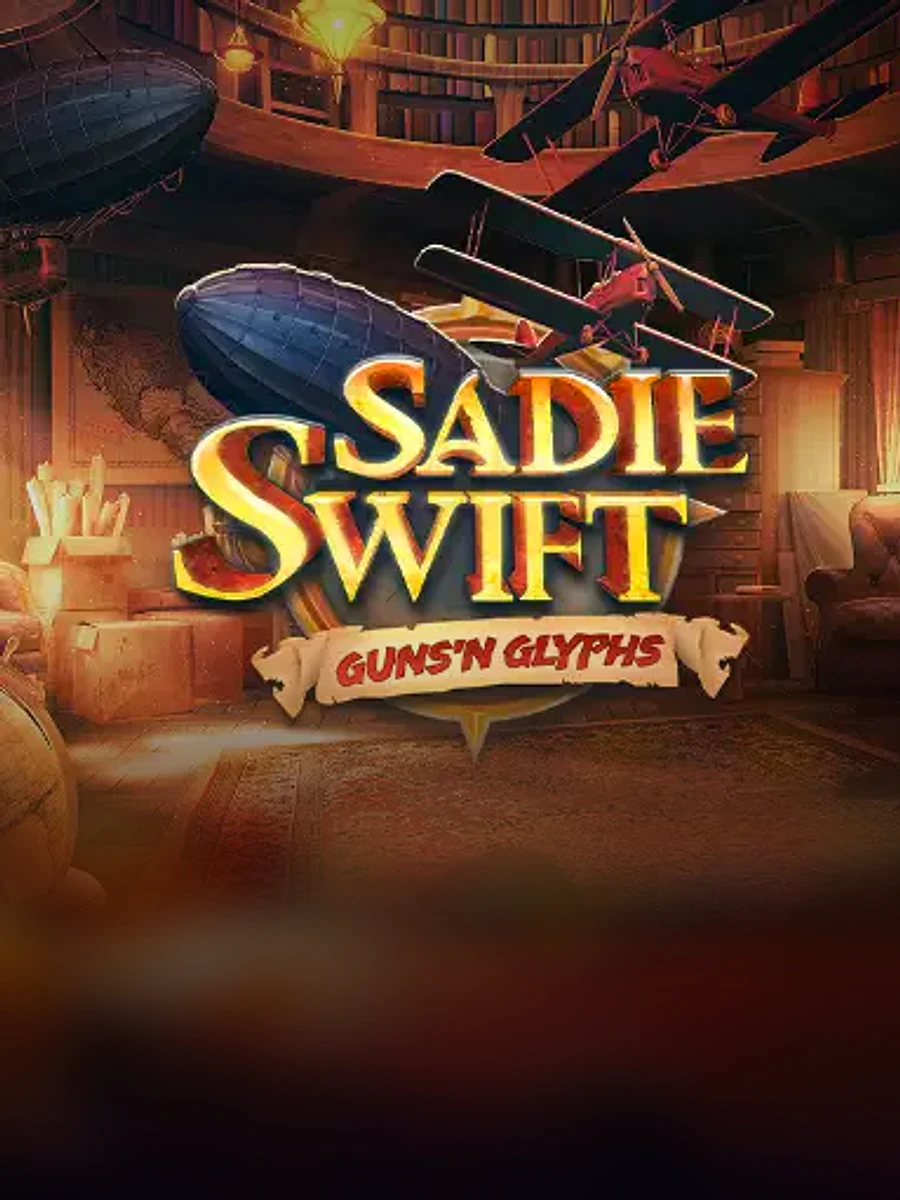 Sadie Swift: Guns'n Glyphs slot artwork