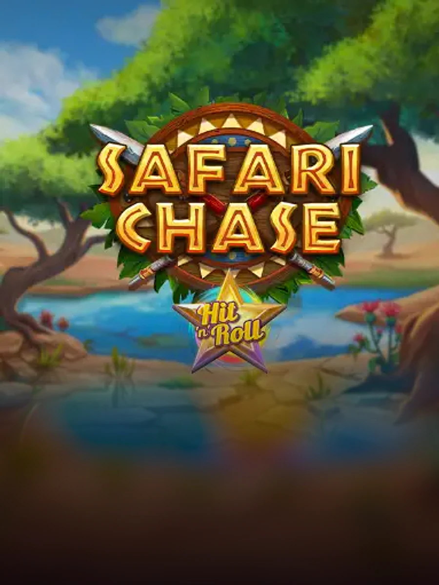 Safari Chase Hit 'n' Roll slot artwork