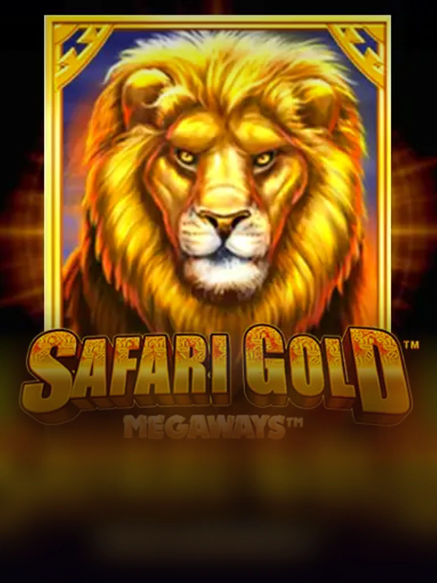 Safari Gold Megaways slot artwork