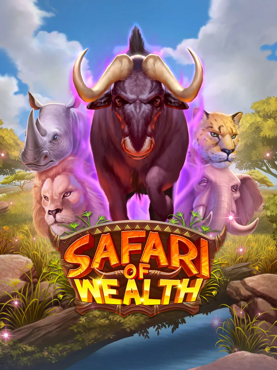 Safari Of Wealth slot artwork