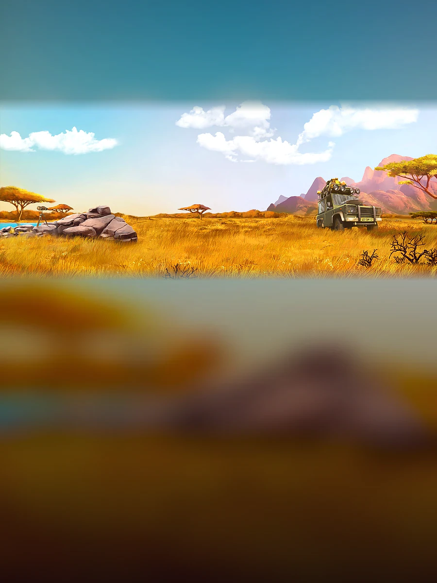 Safari Sam 2 TM slot artwork