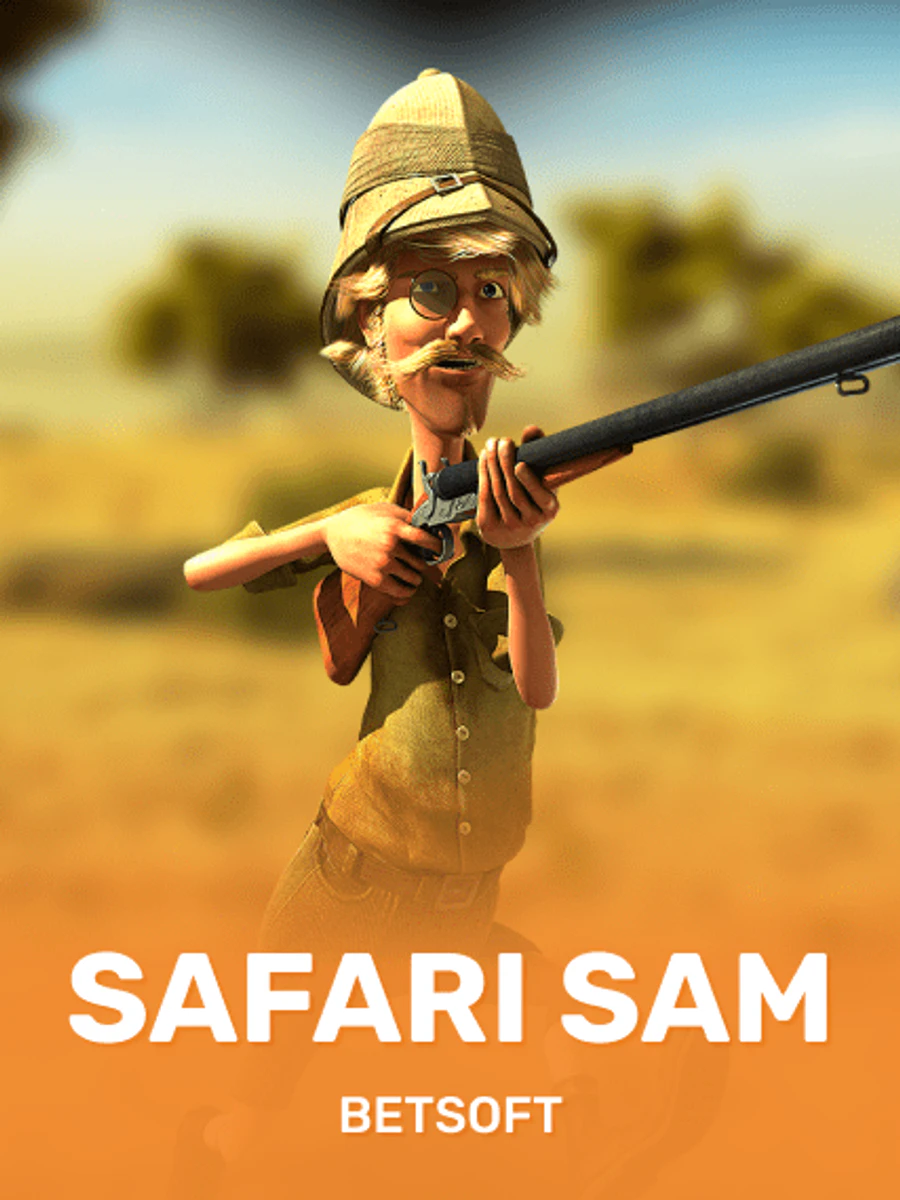 Safari Sam slot artwork