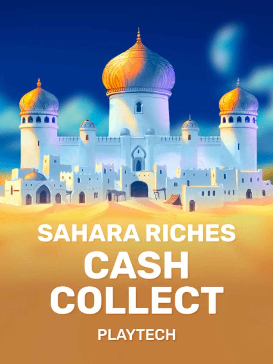 Sahara Riches Cash Collect slot artwork