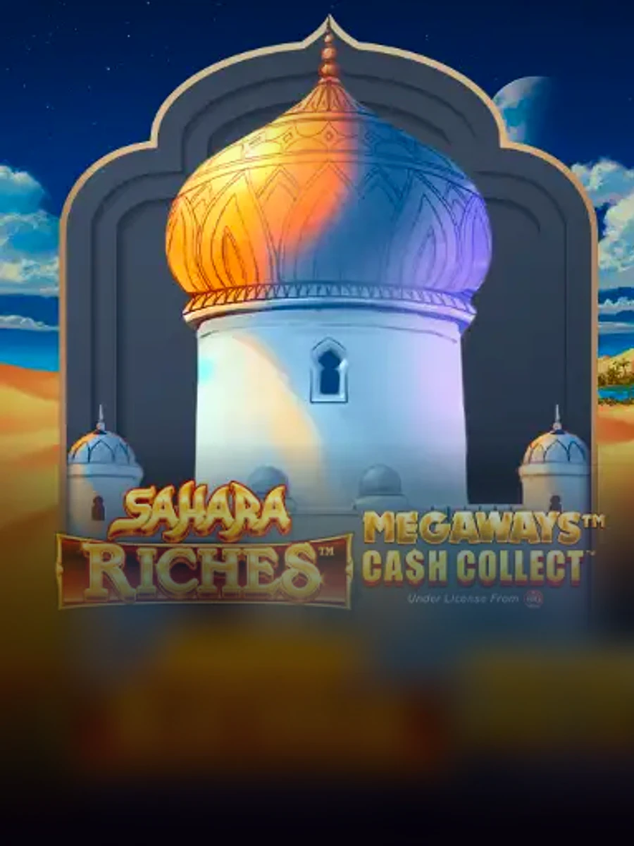 Sahara Riches Megaways Cash Collect slot artwork