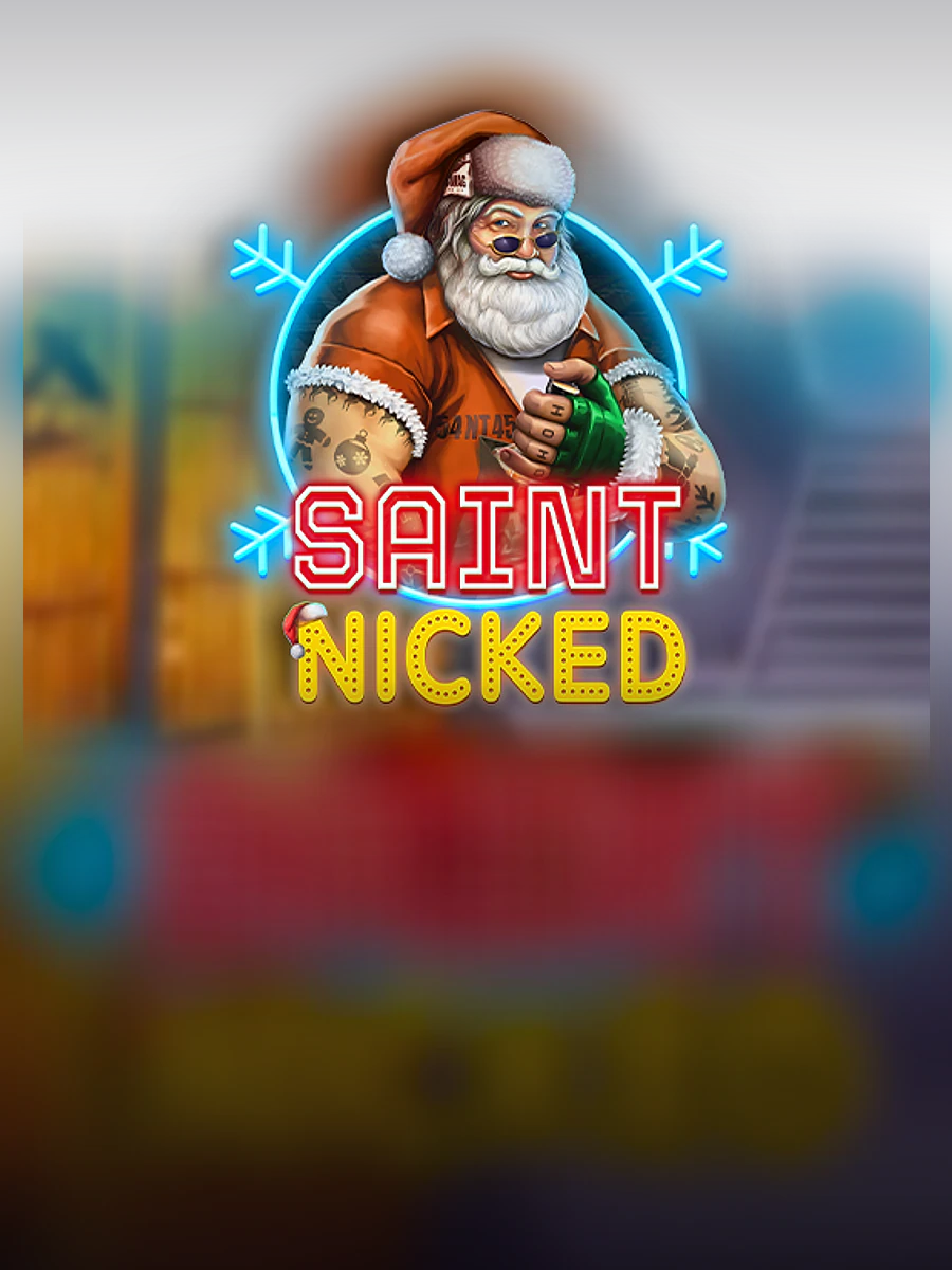 Saint Nicked slot artwork