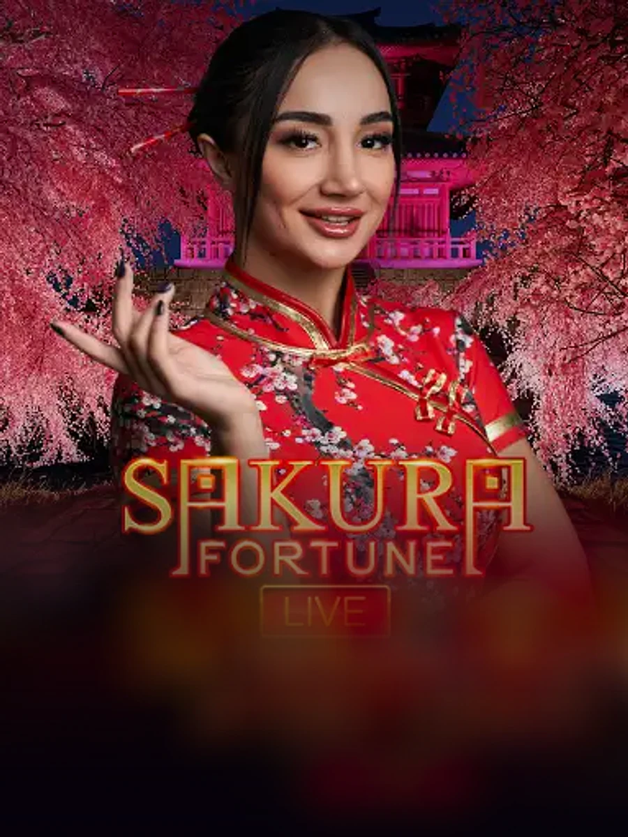 Sakura Fortune Live casino game artwork