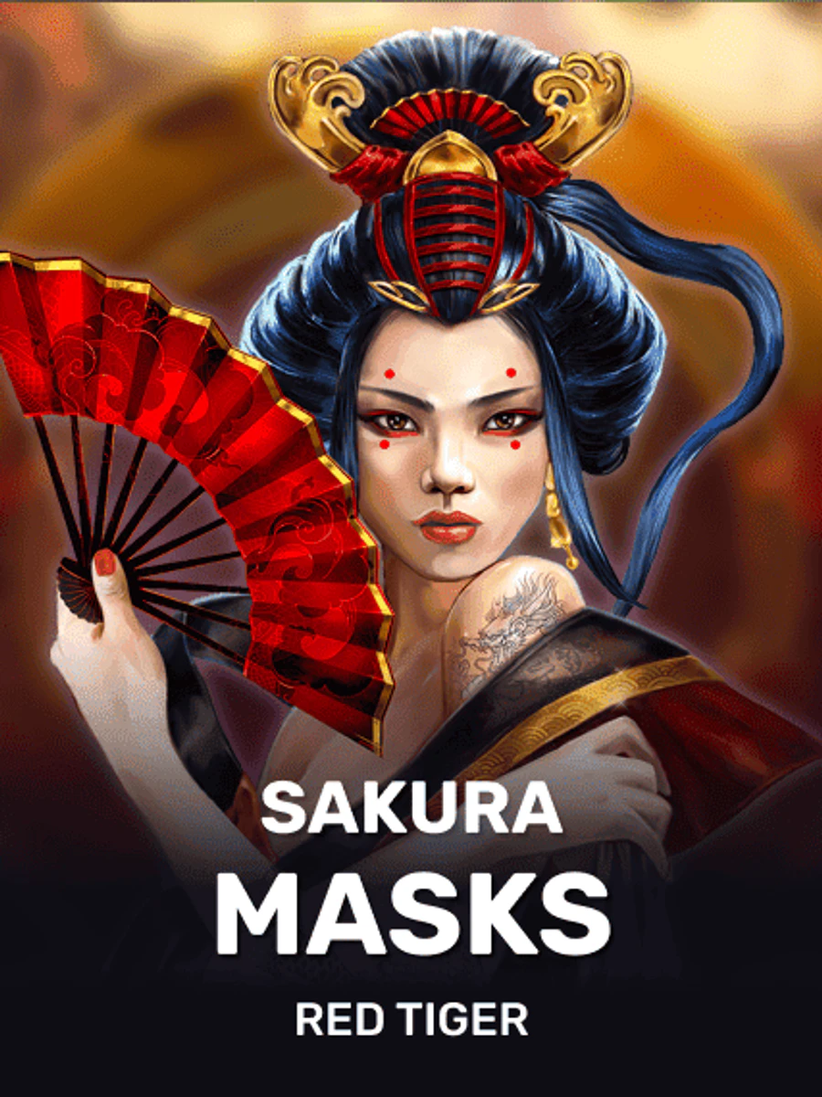 Sakura Masks slot artwork