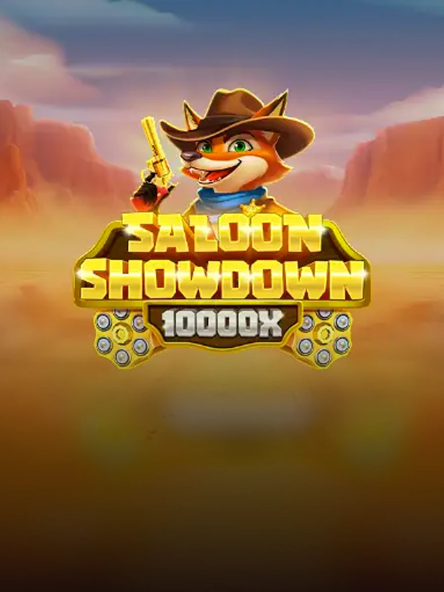 Saloon Showdown 10,000x slot artwork