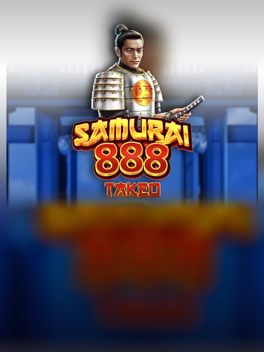 Samurai 888 Takeo slot artwork