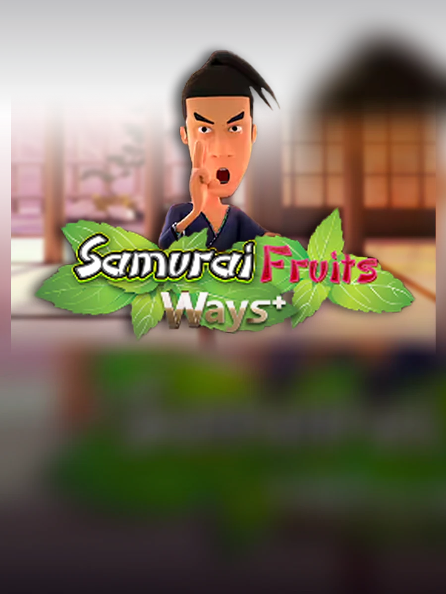 Samurai Fruits Ways casino game artwork