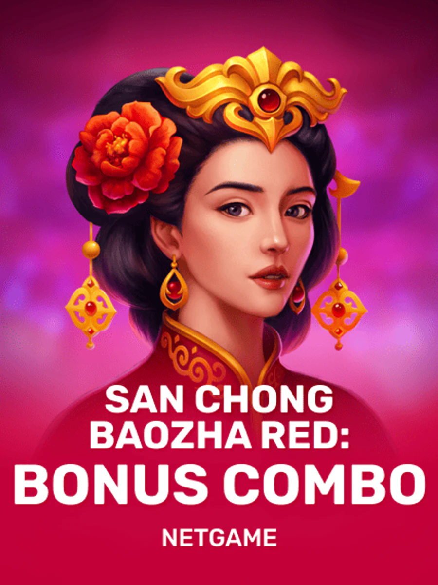 San Chong BaoZha Red: Bonus Combo slot artwork