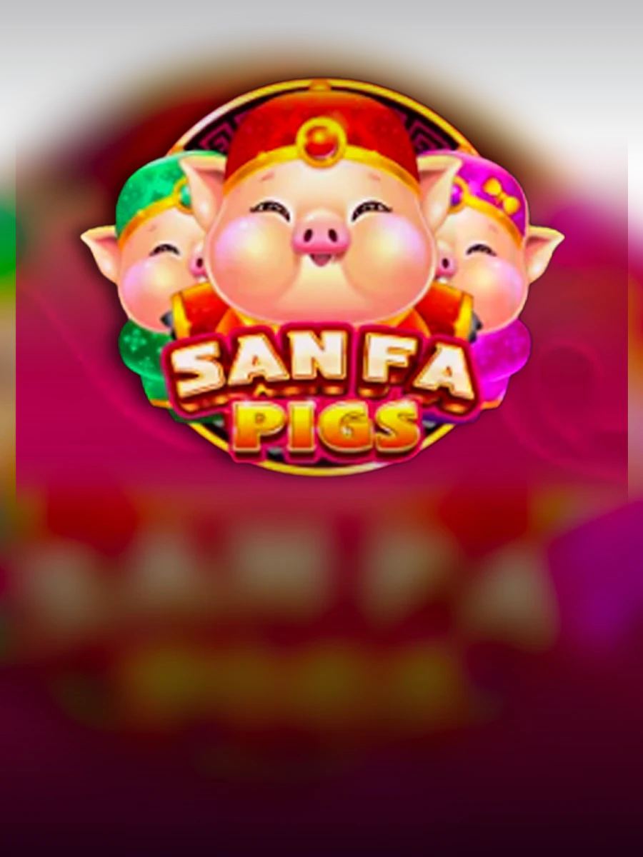San Fa Pigs slot artwork