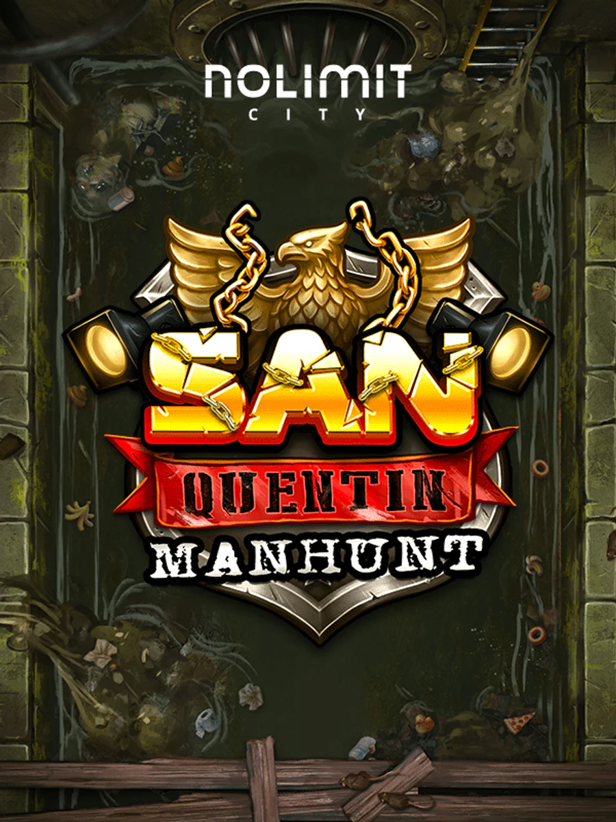 San Quentin Manhunt casino game artwork