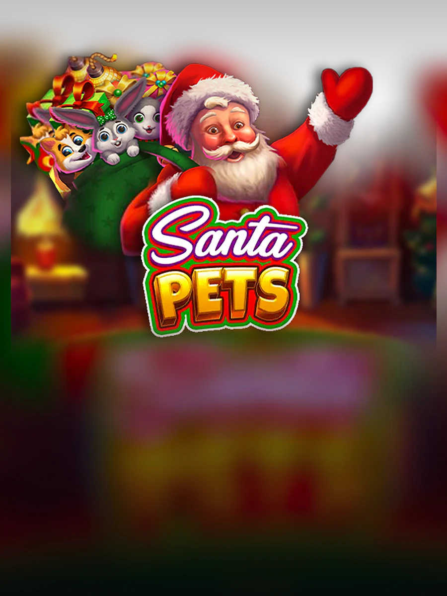 Santa Pets slot artwork