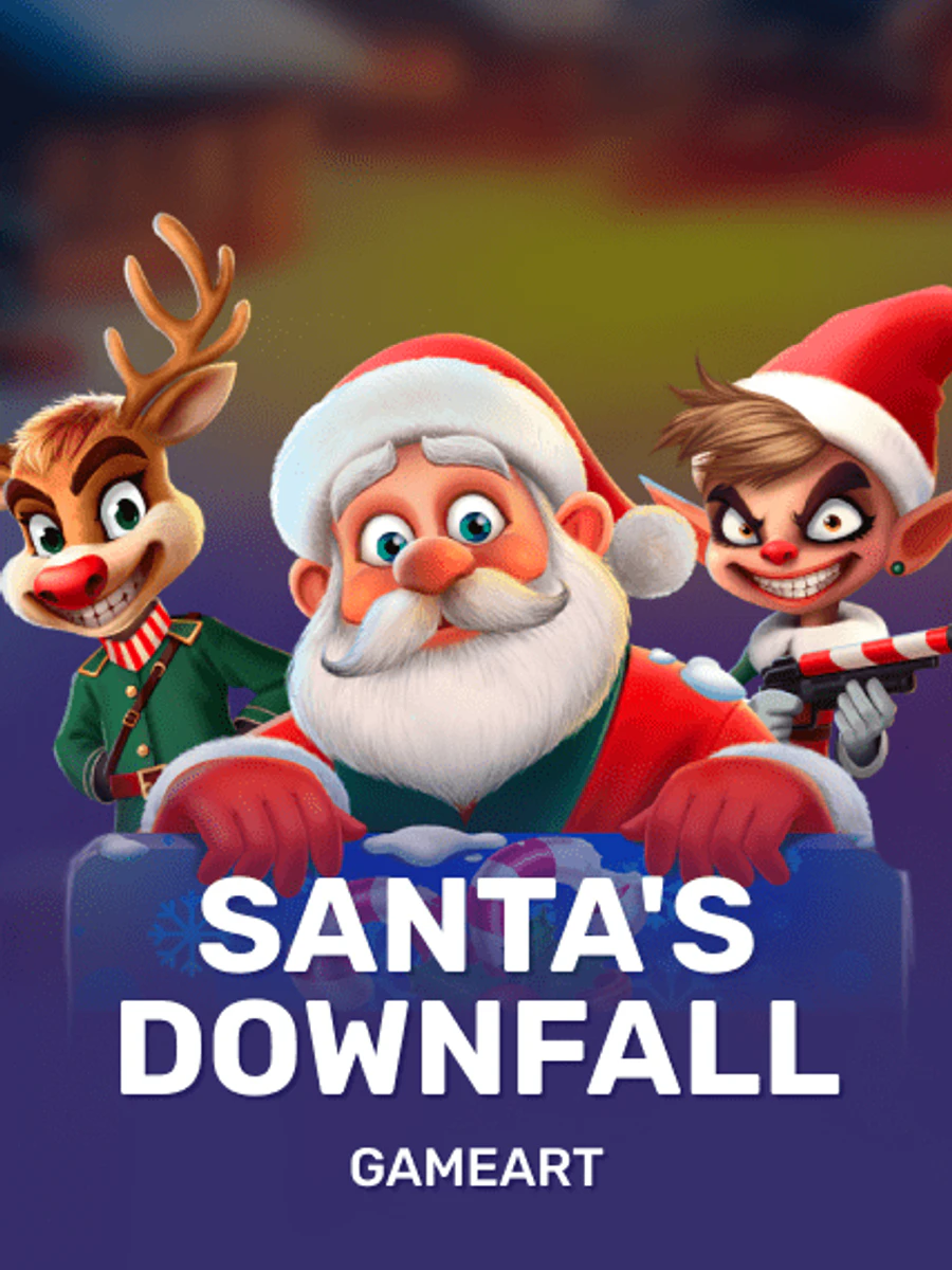 Santa’s Downfall casino game artwork