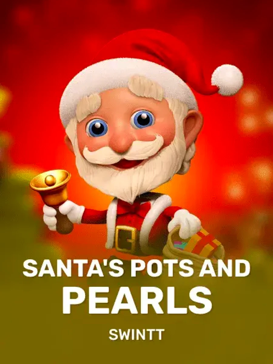 Santa's Pots and Pearls slot artwork
