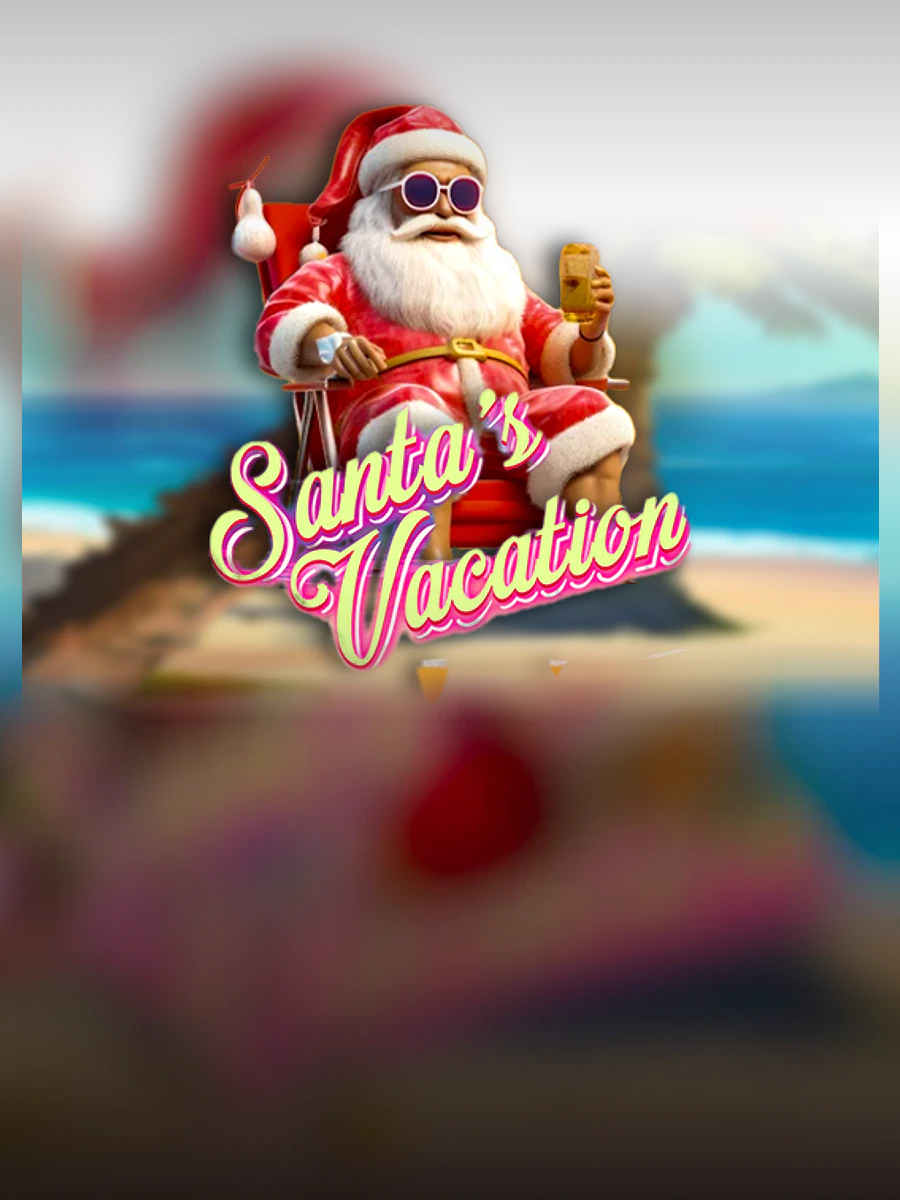 Santa's Vacation slot artwork