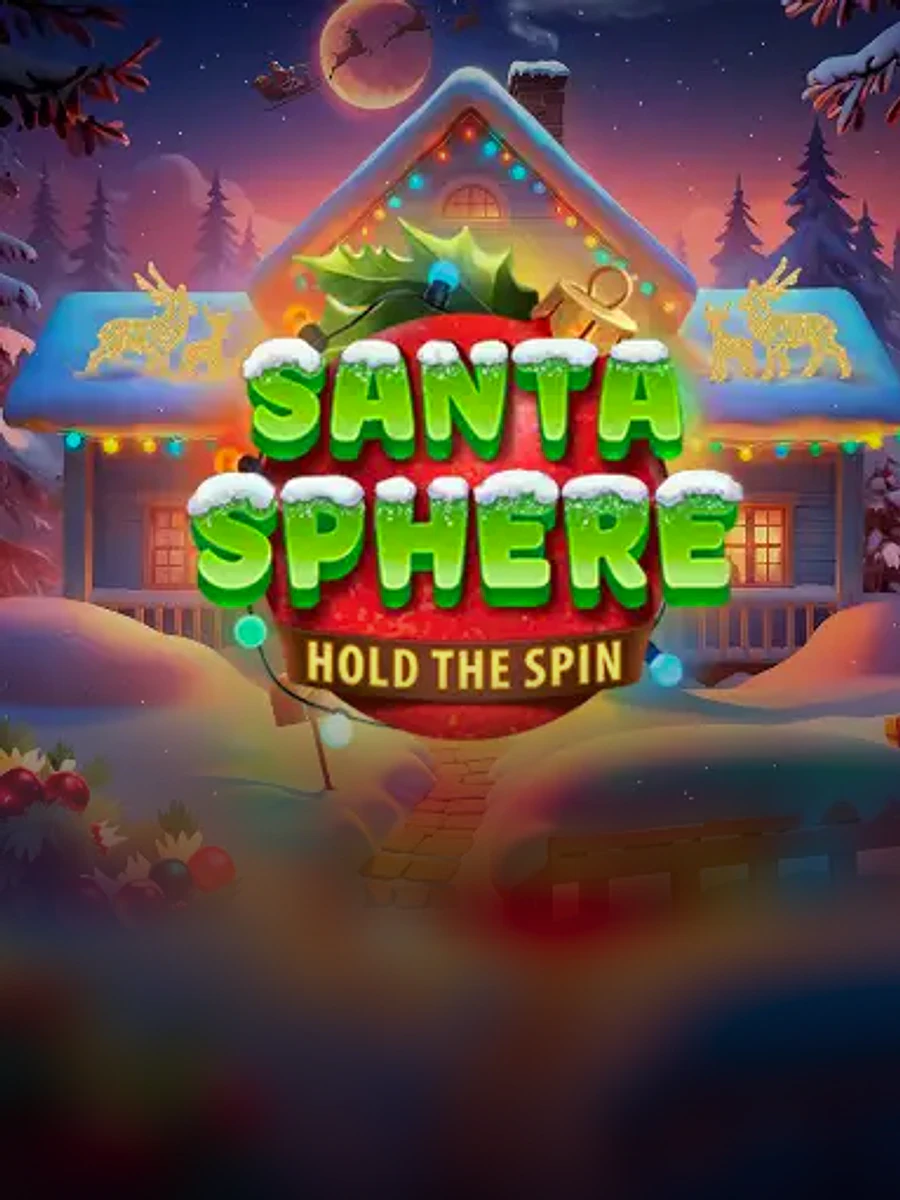 Santa Sphere: Hold the Spin slot artwork