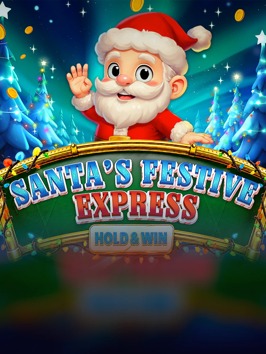 Santa’s Festive Express Hold & Win slot artwork