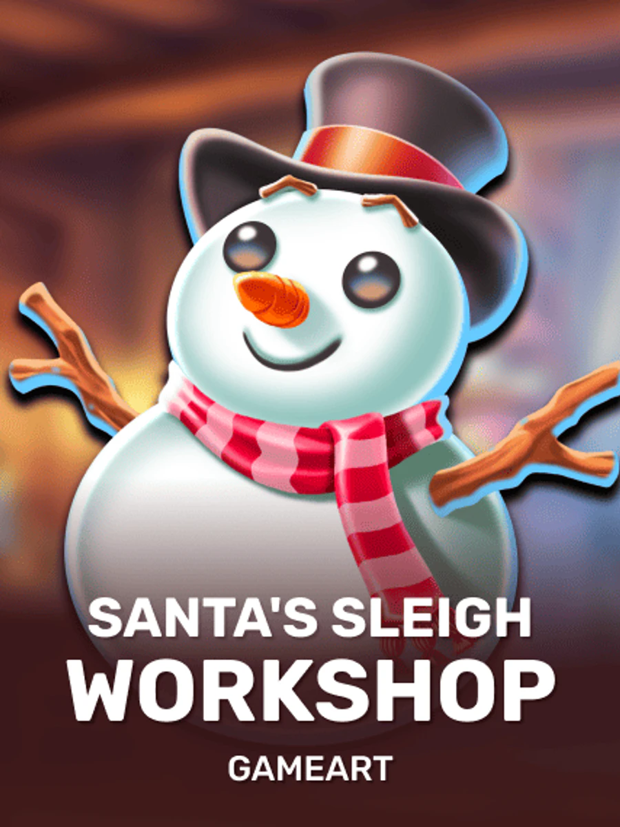 Santa's Sleigh Workshop slot artwork