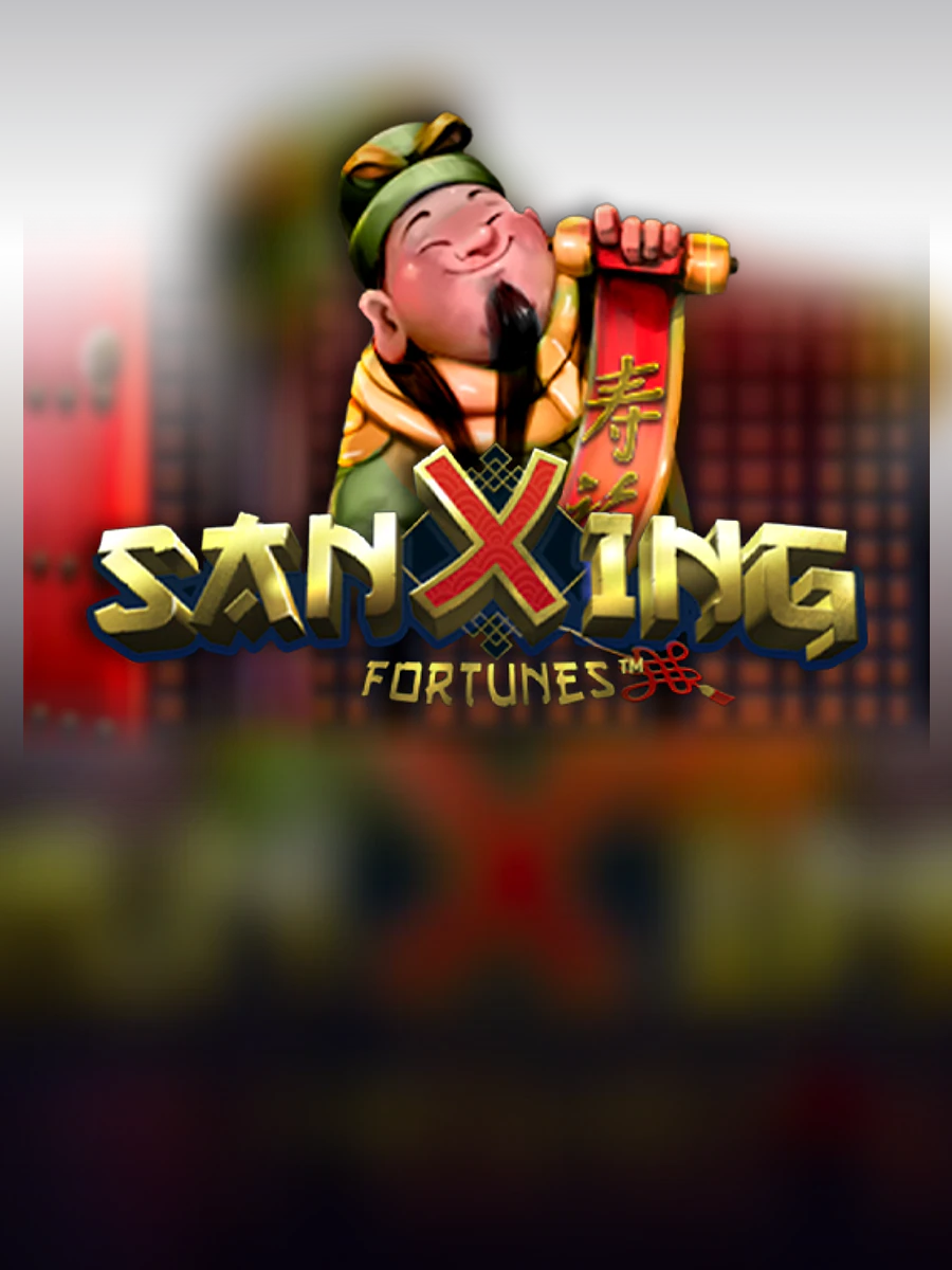 Sanxing Fortunes slot artwork