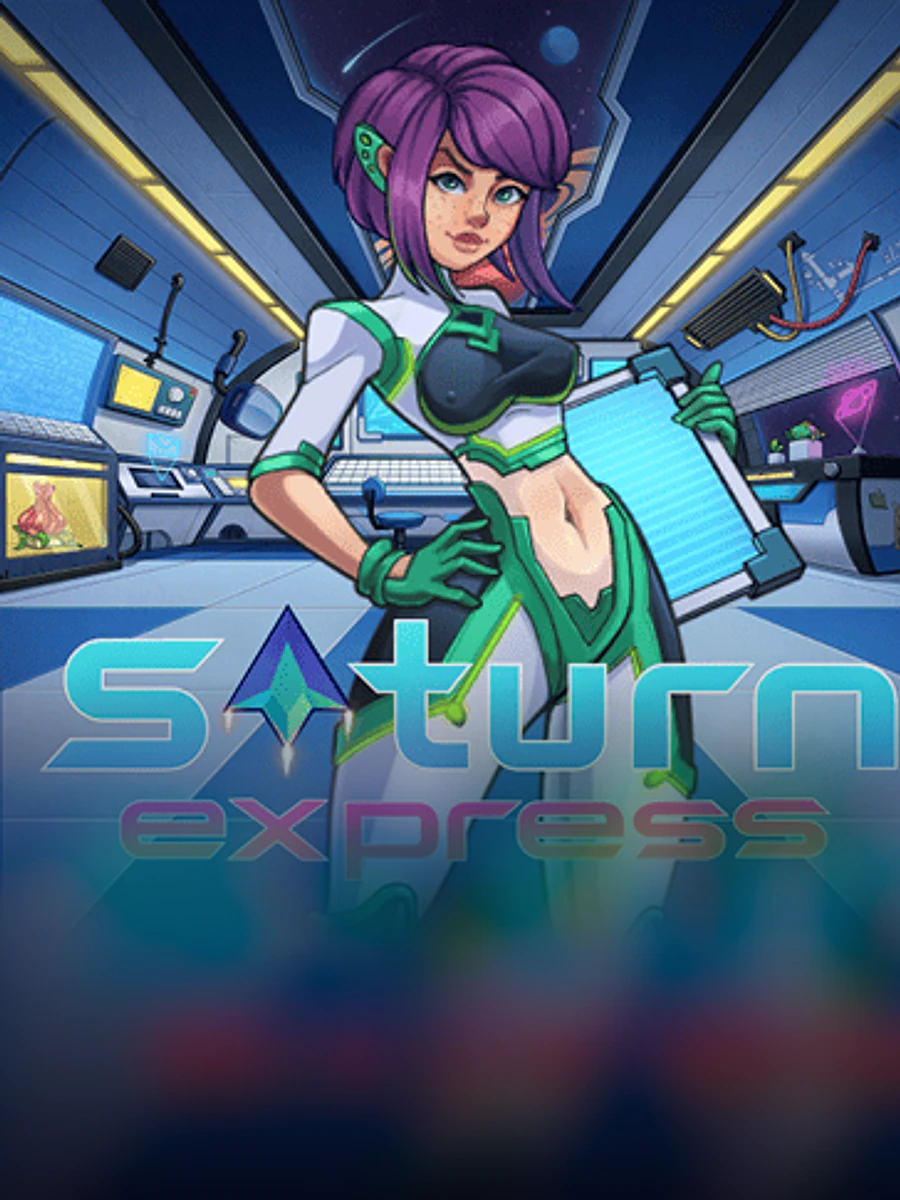 Saturn Express slot artwork