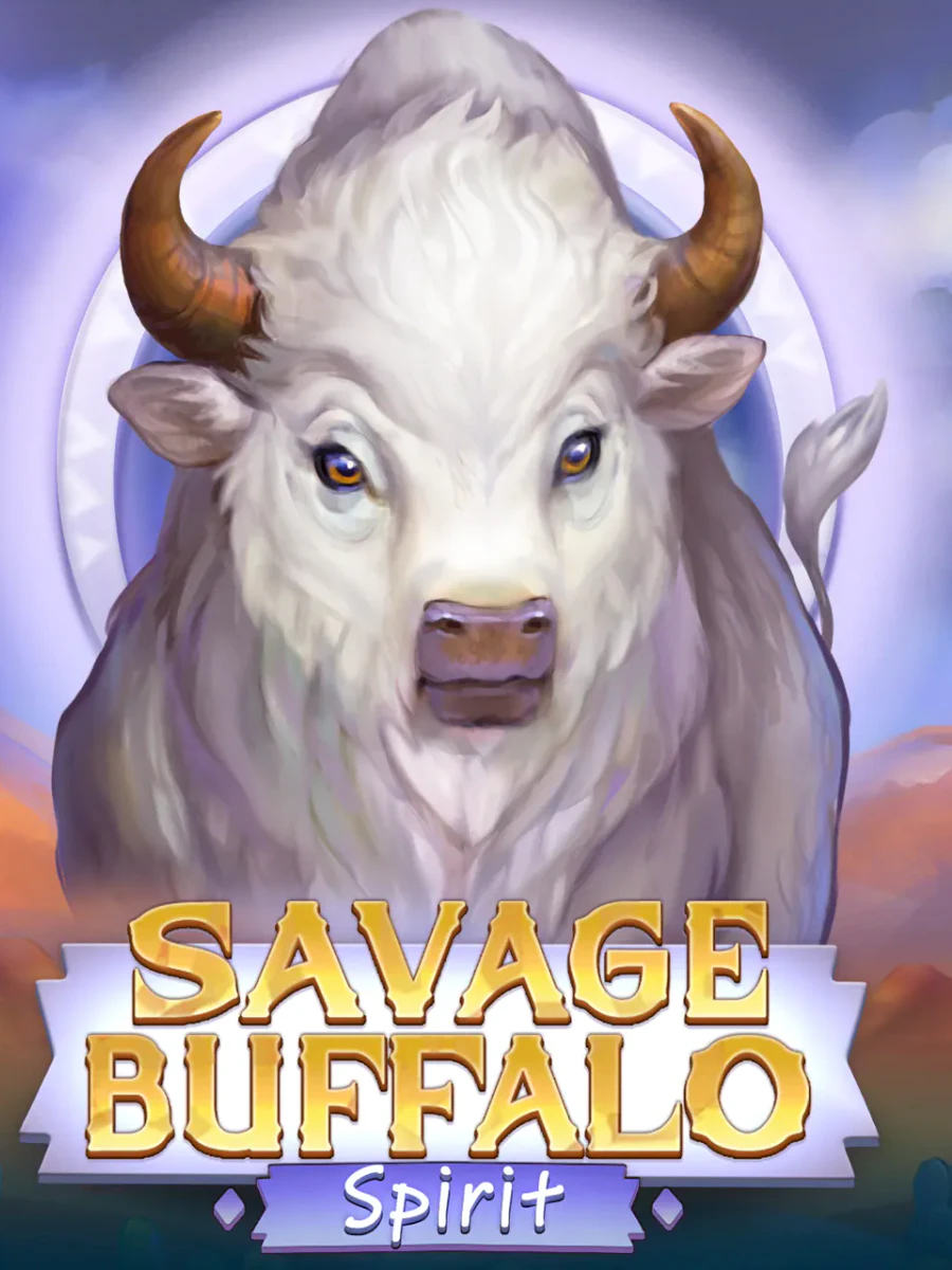 Savage Buffalo Spirit slot artwork