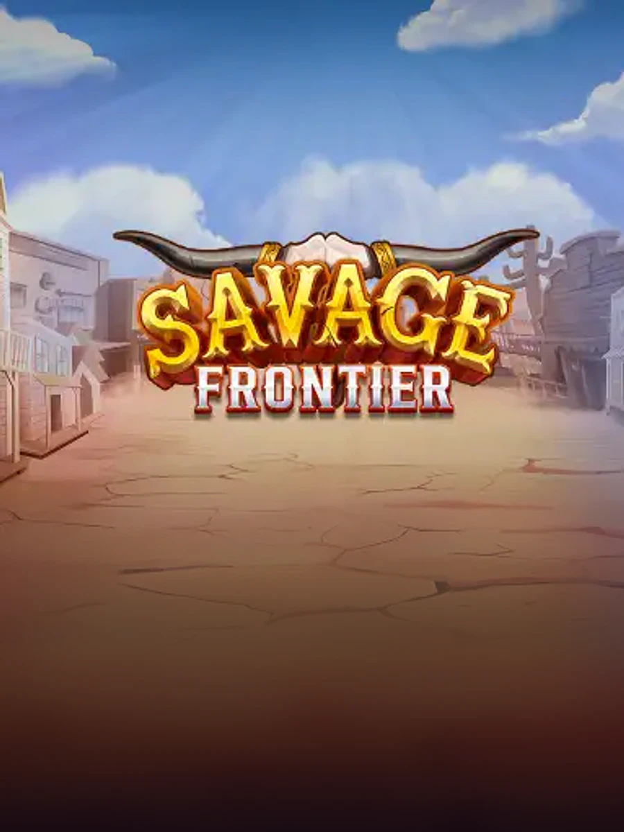 Savage Frontier casino game artwork