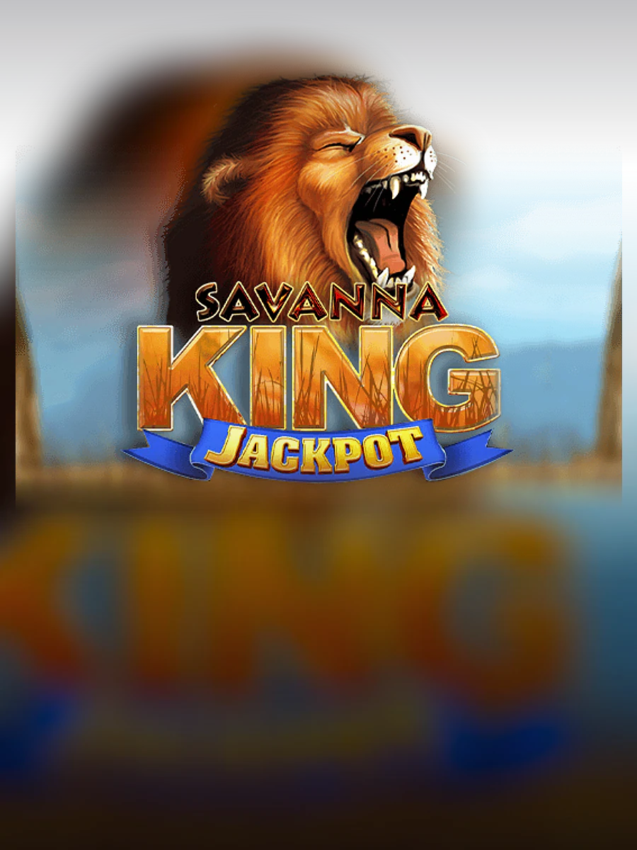 Savanna King - Jackpot slot artwork