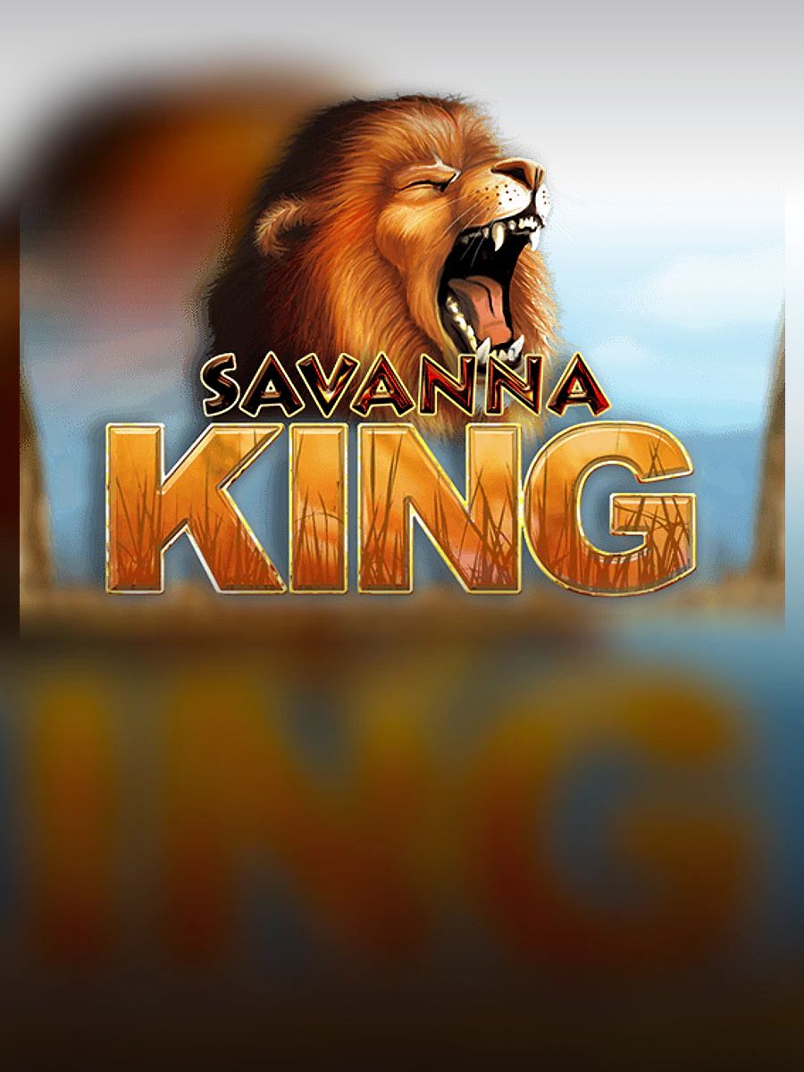 Savanna King casino game artwork