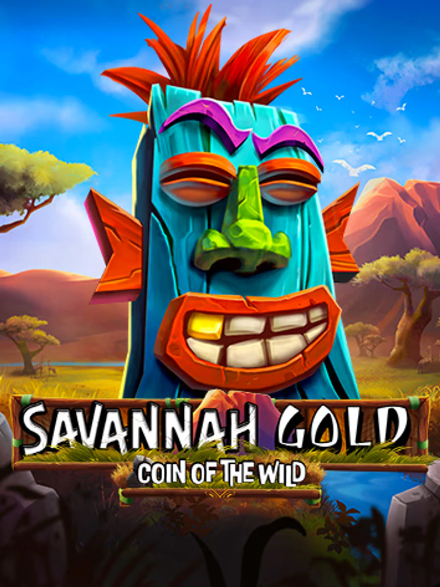 Savannah Gold Coin Of The Wild slot artwork