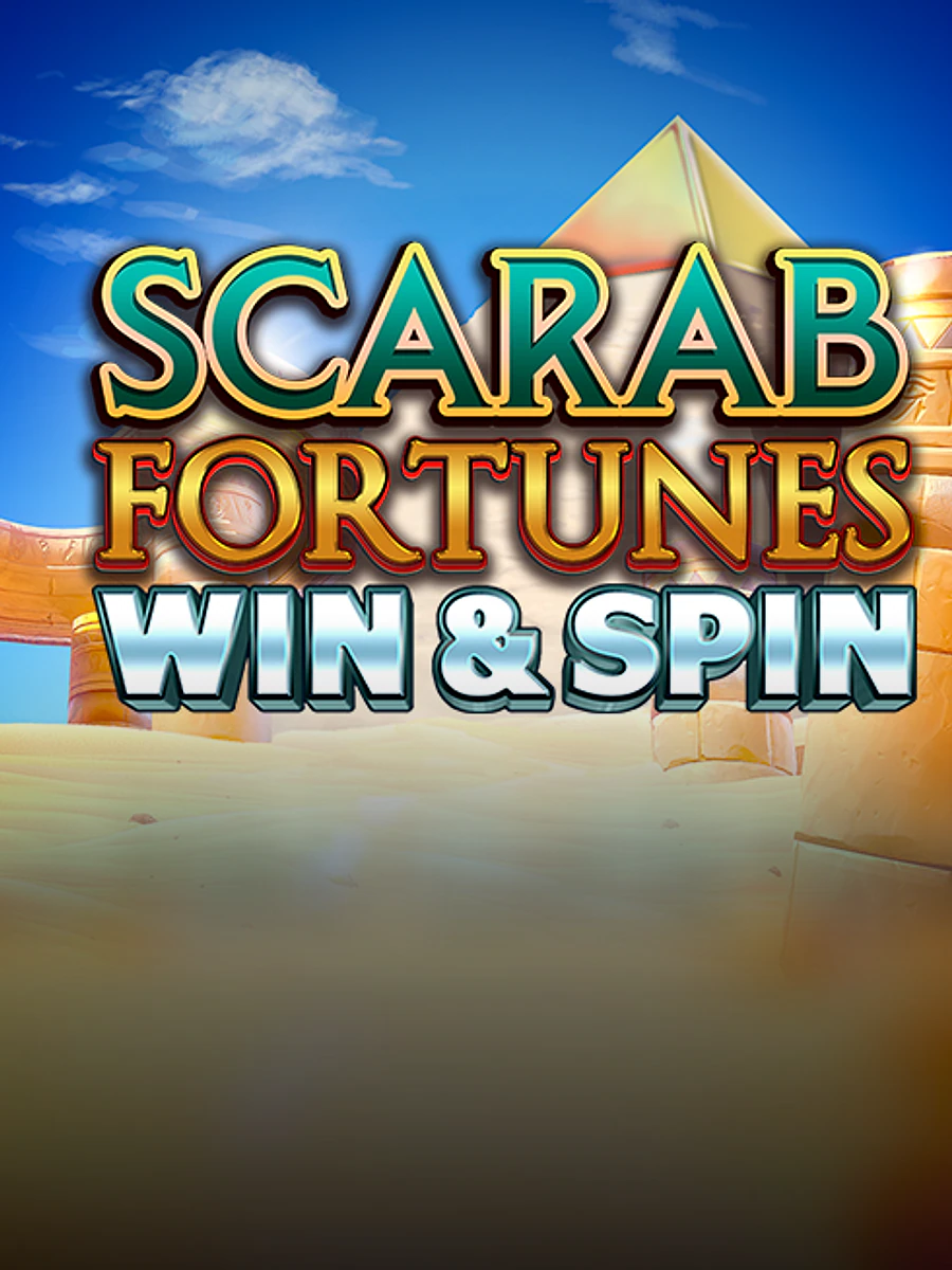 Scarab Fortunes Win and Spin slot artwork