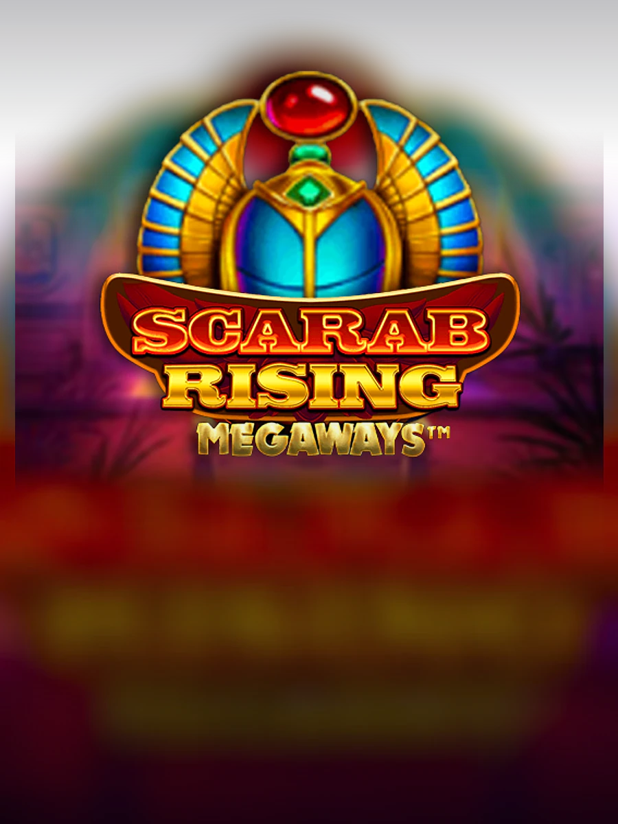 Scarab Rising Megaways slot artwork