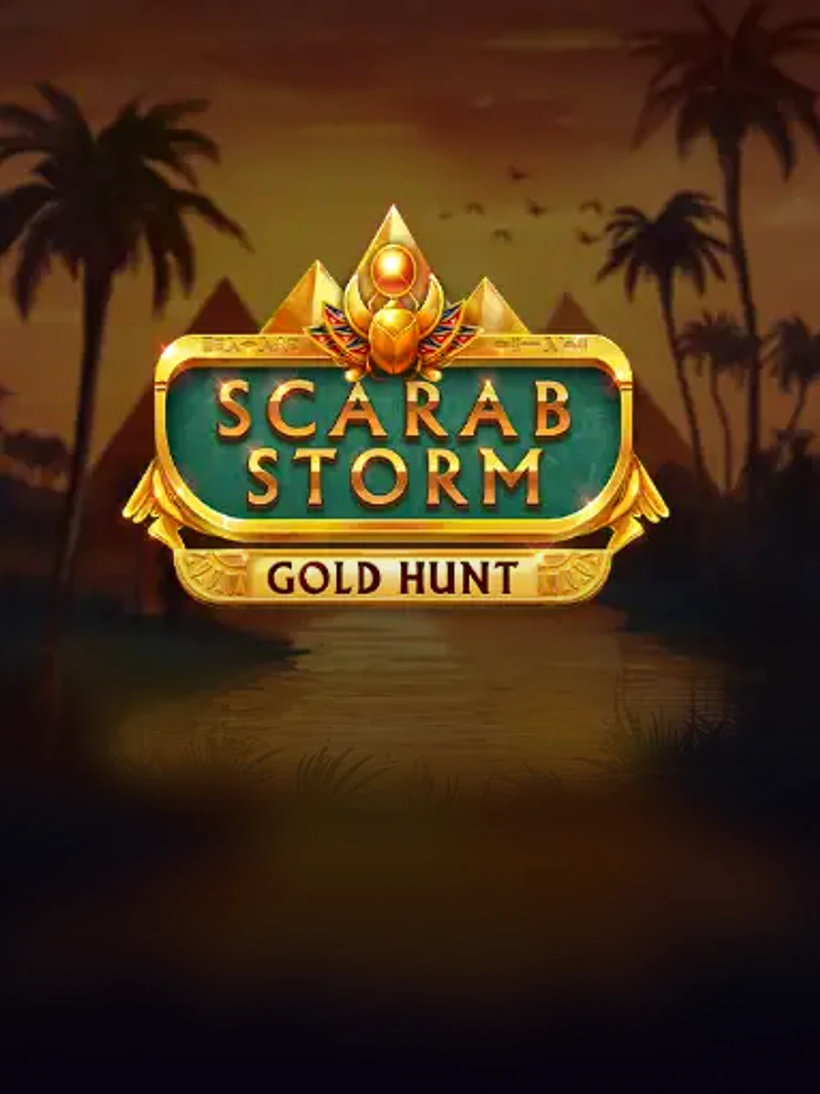 Scarab Storm Gold Hunt slot artwork