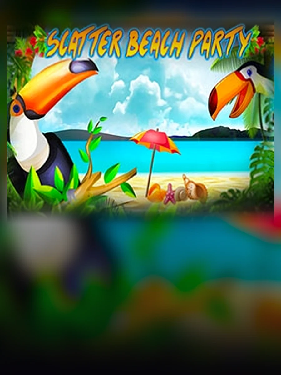 Scatter Beach Party slot artwork