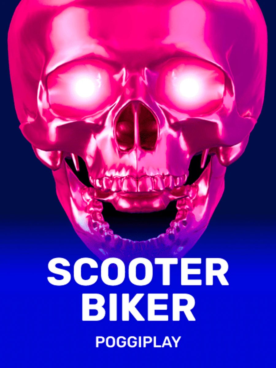 Scooter Biker casino game artwork