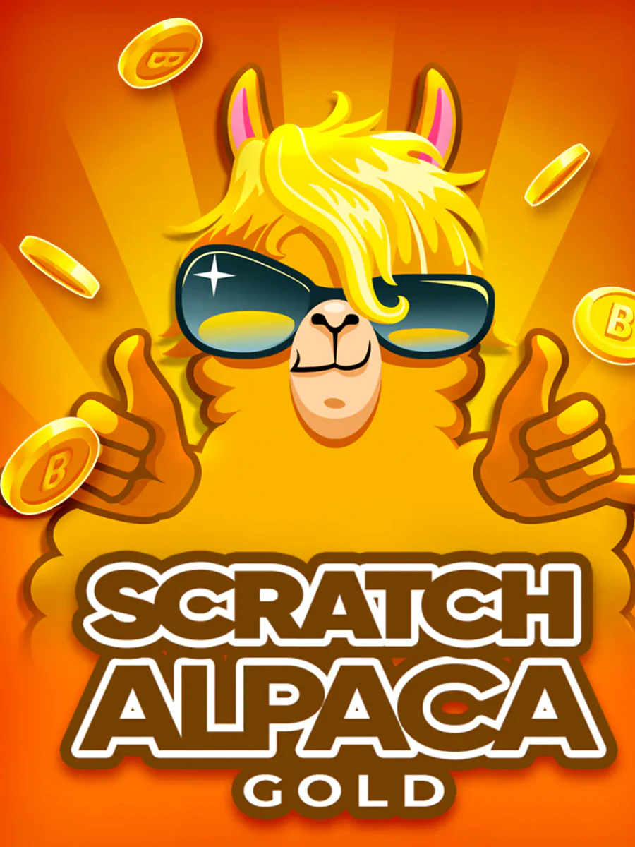 Scratch Alpaca Gold instant game artwork