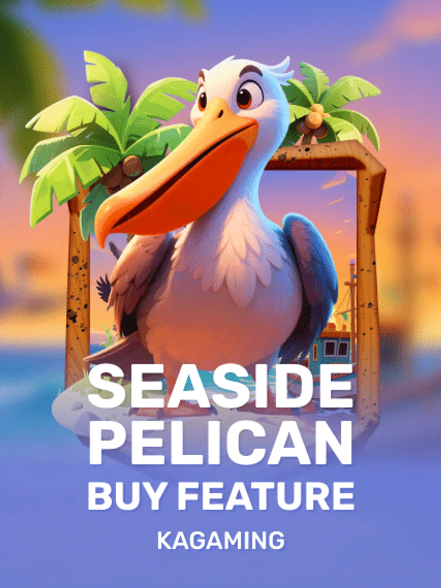 Seaside Pelican Buy Feature slot artwork